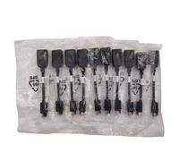 FUGWEFRG Lot of 10 Dell Mini DisplayPort Male to Display Port Female Adapter DP/N 00FKKK (10 PCS)