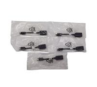 FUGWEFRG Lot of 5 Dell Mini DisplayPort Male to Display Port Female Adapter DP/N 00FKKK (5 PCS)
