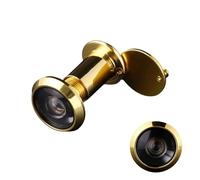 FUGYTVEN Door Viewer Peephole, 200° Wide Angle Front Door Peephole with HD Glass Lens, Chrome Spy Hole Multi Style Door Spy Hole, Universal Door Eye Hole for 16-21mm Door Hole & 40-60mm Door Thickness