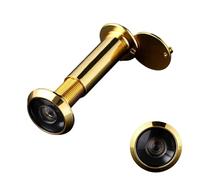 FUGYTVEN Door Viewer Peephole, 200°Wide Angle Front Door Peephole with HD Glass Lens, Chrome Spy Hole Multi Style Door Spy Hole, Universal Door Eye Hole for 14-18mm Door Hole & 70-100mm Door Thickness
