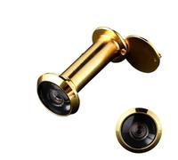 FUGYTVEN Door Viewer Peephole, 200° Wide Angle Front Door Peephole with HD Glass Lens, Chrome Spy Hole Multi Style Door Spy Hole, Universal Door Eye Hole for 16-21mm Door Hole & 50-70mm Door Thickness