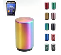 FUGYTVEN Push Down Bottle Opener | Automatic 304 Steel | One-Handed & No Damage | Beer/Soda Cap Remover & Magnet Catcher | Ultimate Gift for Men, Dad, Beer Lovers (Colorful)