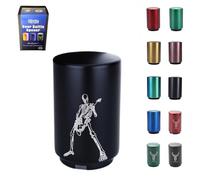 FUGYTVEN Push Down Bottle Opener | Automatic 304 Steel | One-Handed & No Damage | Beer/Soda Cap Remover & Magnet Catcher | Ultimate Gift for Men, Dad, Beer Lovers (Black Guitar)