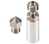 Fuhjythy 0.4mm MK10 All Metal Hotend Kit Nozzle for, PowerSpec