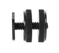 Fuhjythy 1/4 inch-20 Hot Shoe Mount Adapter Tripod Screw to Flash Hot Shoe for DSLR Camera Rig(2 Packs)