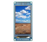 Fuhjythy 1.9Inch IPS Full Angle TFT Display Screen LCD Screen Color Display Module SPI Serial Port High-Definition 170x320 ST7789