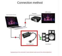 Fuhjythy 1 PCS Audio Noise Filter Noise Suppressor Isolator Audio Signal Noise Reducer