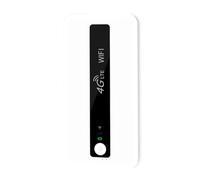 Fuhjythy 1 PCS Pocket WiFi Router Sim Card Slot White Plastic Wireless Broadband Unlocked Modem Router