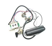 Fuhjythy 1 PCS Prewired Guitar Wiring Harness with Dual Hot Rail As Shown Metal+PVC for SQ Electric Guitar Replacement for TL SQ3