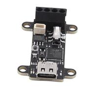 Fuhjythy 1 PCS TYPE-C USB to CAN Module CANable SLCAN Debugger Black PCB Support Python-CAN Communication Software