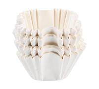 Fuhjythy 100Pcs Square Cupcake Liners, Non Stick Heat Paper Baking Cups for Desserts, Oilproof Oven Safe