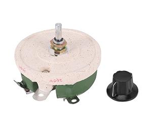 Fuhjythy 100W 100 Ohm Ceramic Wirewound Potentiometer Rotary Resistor Rheostat