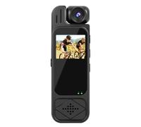 Fuhjythy 1080P HD Mini Camera - Portable Digital Video Recorder Cam with Infrared Night Vision Compact Sports DV Camcorder,B