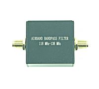 Fuhjythy 118MHz-138MHz Airband Bandpass Filter BPF for RX Only
