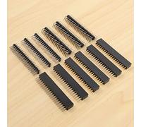 Fuhjythy 12PCS 40 Pin GPIO Header Kit 20X2 Pins Right Angle GPIO Header Socket for Zero/4B/3B+/3B/3A+