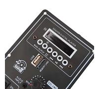 Fuhjythy 12V Amplifier Board Replacement Accessories Square Dance Speaker Amplifier Support Bluetooth AUX TF-Card U-Disk Recording 6-12Inch Speaker
