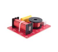 Fuhjythy 130W Speaker Crossover 2 Way High-Low 8 Ohm Frequency Divider for 6 Inch Speaker