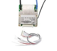 Fuhjythy 13S 48V 30A Ternary Lithium Battery Protection Board Same Port with Equalization Temperature Control-30A