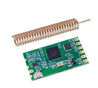 Fuhjythy -14 Wireless Module 433MHz Receiving and Transmitting 1km Serial Communication Data Transmission Si4438 Networking