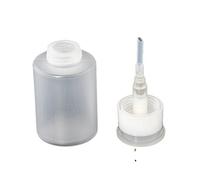 Fuhjythy 150ml Nail Art Makeup Polish Plastic Pump Dispenser Bottle Remover