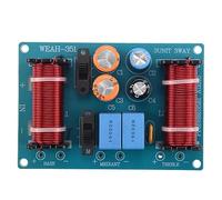 Fuhjythy 150W Speaker Crossover 3 Way High-Low 4-8 Ohm Frequency Divider for Speaker