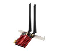 Fuhjythy 1800Mbps Wifi 6 MT7921 PCI Express Wireless Adapter Bluetooth 5.2 Dual Band 802.11AX/AC Wi-Fi Network Card 10 11 Easy to Use