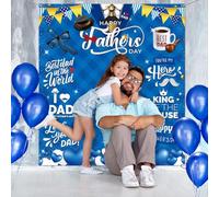 Fuhjythy 180x200cm Father'S Day Single Side Photo Backdrop Father'S Day Portable Multi-Functional Photo Backdrop Backdrop