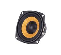 Fuhjythy 1Pc 4Inch Audio Portable Speaker 4 Ohm 15W Bass Speaker DIY Professional Multimedia Subwoofer Speakers for Sound System