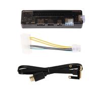 Fuhjythy 1Set External Laptop Graphics Card Dock Laptop Docking Station Video Card Mini PCI-E Cable Plastic