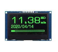 Fuhjythy 2.42" OLED Display Module 128x64 SSD1309 SPI I2C Serial Interface High Definition LCD Screen D