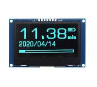 Fuhjythy 2.42" OLED Display Module 128x64 SSD1309 SPI I2C Serial Interface High Definition LCD Screen C