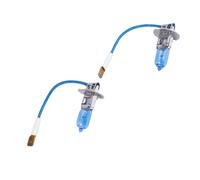Fuhjythy 2 Pcs DC 12V 55W H3 Super White Halogen Car Foglight Light Bulb Lamp