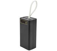Fuhjythy 21X18650 Battery Case Welding Free Power Bank Case PD with Light 18650 Battery Charge Box Detachable Portable DIY Shell