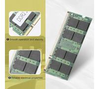 Fuhjythy 2GB DDR2 RAM Memory 667Mhz PC2 5300 Laptop Ram Memoria 1.8V 200PIN SODIMM for AMD