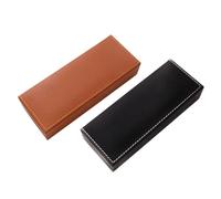 Fuhjythy 2PCS Pen Gift Boxes Fountain Pen Box Jewelry Empty Case Pencil Case Box for Adults