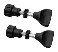 Fuhjythy 2PCS Wood Router Base Screw Protective Shield Accessory Base Electric Trimming Machine Base Screw for Bookcase Cabine