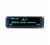 Fuhjythy 3.12 Inch OLED Display 256x64 SSD1322 Driver Graphic LCD Module Parallel/SPI Soldering Pin for /C51 Blue