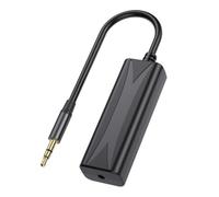 Fuhjythy 3.5mm AUX Audio Anti-Interference Ground Loop Noise Filter Lsolator Cancelling for Home Stereo Car Audio System