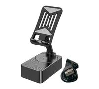 Fuhjythy 3 In1 Mobile Phone Holder Portable Foldable Mobile Phone Holder with Bluetooth Speaker Mobile Phone Charging