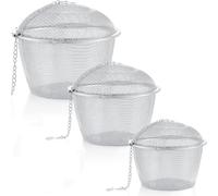 Fuhjythy 3 Pieces Ultrasonic Cleaner Baskets Ultrasonic Cleaning Solution Ultrasonic Parts Cleaner Jewelry Steam Cleaner Basket