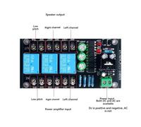 Fuhjythy 300W Digital Amplifier Speaker Protection Board Relay Protection Module 2.1 Three-Channel Speaker Delay Protection