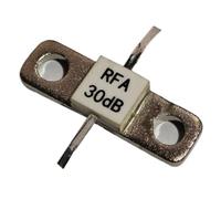 Fuhjythy 30dB 60W DC- 2GHz Attenuator Resistor Flange Resistor Microwave Power Attenuator