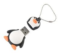 Fuhjythy 32GB Novelty Cute Baby Penguin USB 2.0 Flash Drive Data Memory Stick Device - Black and White