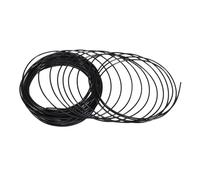 Fuhjythy 3D Printer Pen Filament 1.75mm PLA 10m(black PLA)