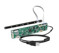 Fuhjythy 4-Array Directional Microphone Array USB Linear 60-Degree Sound Pickup Noise Reduction with Amplifier 3.5mm