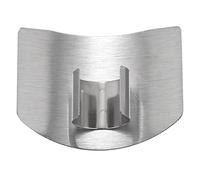 Fuhjythy 4 Pack Stainless Steel Finger Guard Finger Protector Safe Knives Guard Chop Safe Kitchen Tool For Dicing and Slicing in Kitchens