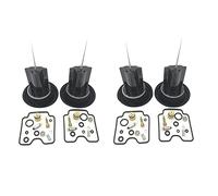 Fuhjythy 4 Set for Bandit 1200 GSF1200 GSF1200S Plunger Diaphragm Parts of Motorcycle Carburetor Repair Kit