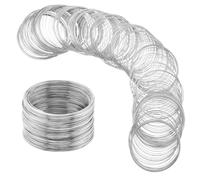 Fuhjythy 400 Loops Memory Wire Bracelets Jewelry Memory Wire Cuff Bangle Steel Beading Wires Findings