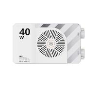 Fuhjythy 40W Video Camera Light LED Three Color Pocket Mini Portable Outdoor High Brightness Fill Light Fan Cooling Dimmable