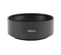 Fuhjythy 49mm Mount Standard Metal Lens Hood for